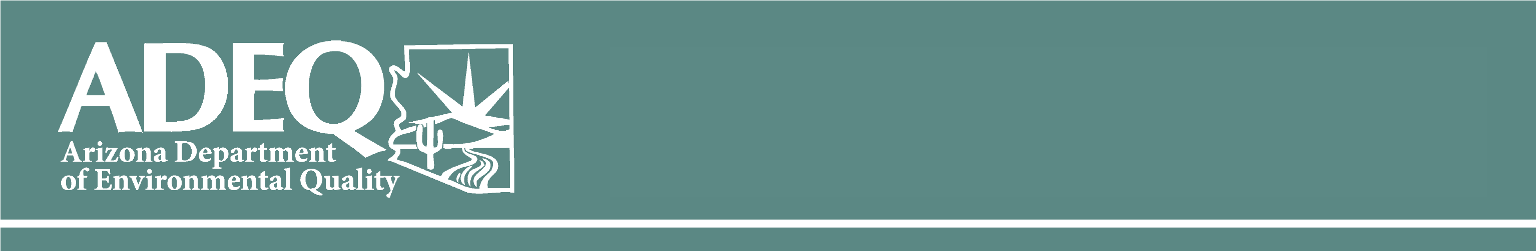 Arizona Department of Environmental Quality (ADEQ) Western States Intro